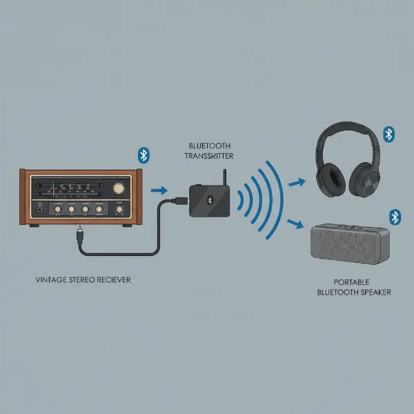 How to Elevate Your Vintage Audio: A Bluetooth Transmitter Guide for Old Speakers